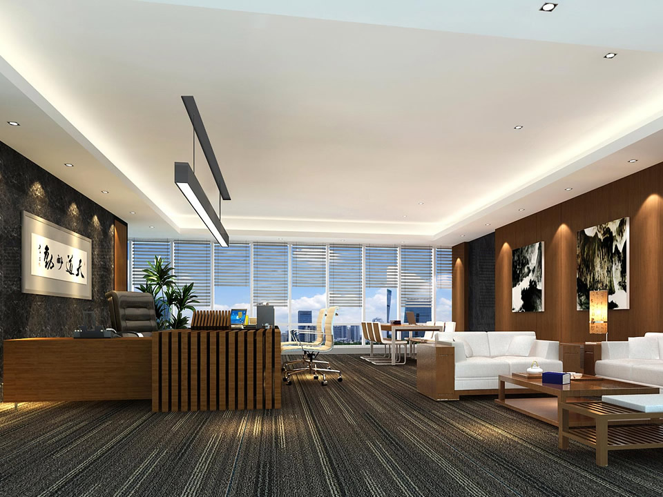 开运体育互联网公司开放式办公空间装修案例